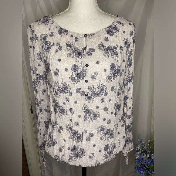 Lucky Brand, Floral Blouse - Picture 1 of 10